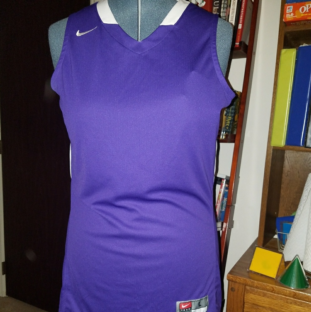 Size Large Nike Basketball Jersey Top